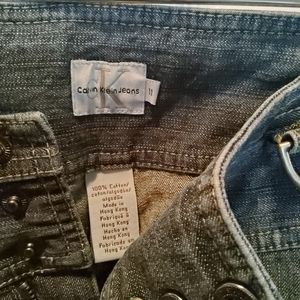 Calvin Klein blue jeans,  size 11, great condition,  smoke free